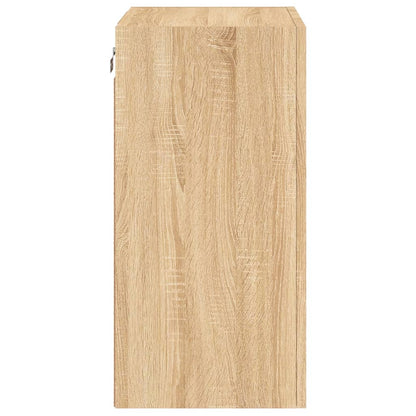 vidaXL TV Wall Cabinet Sonoma Oak 40.5x30x60 cm Engineered Wood