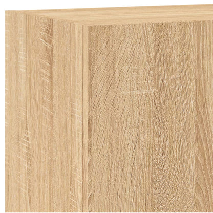 vidaXL TV Wall Cabinet Sonoma Oak 40.5x30x60 cm Engineered Wood