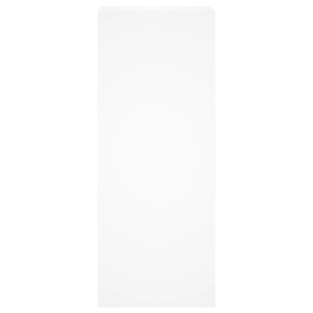 vidaXL TV Wall Cabinet White 40.5x30x102 cm Engineered Wood