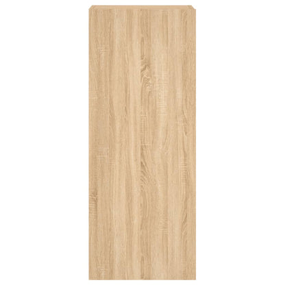 vidaXL TV Wall Cabinet Sonoma Oak 40.5x30x102 cm Engineered Wood