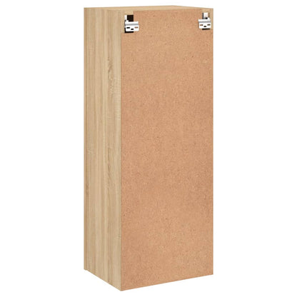 vidaXL TV Wall Cabinet Sonoma Oak 40.5x30x102 cm Engineered Wood