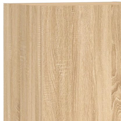 vidaXL TV Wall Cabinet Sonoma Oak 40.5x30x102 cm Engineered Wood