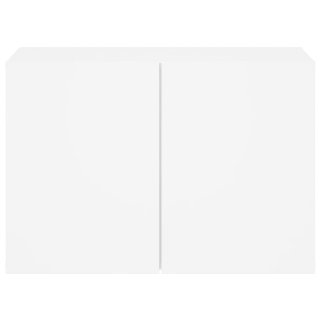 vidaXL TV Cabinet Wall-mounted White 60x30x41 cm