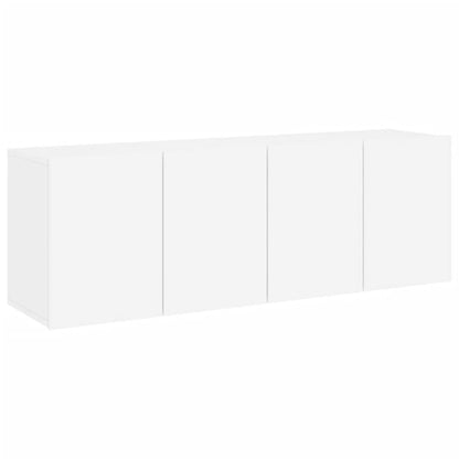 vidaXL TV Cabinets Wall-mounted 2 pcs White 60x30x41 cm