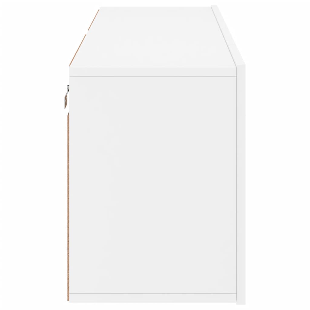 vidaXL TV Cabinets Wall-mounted 2 pcs White 60x30x41 cm