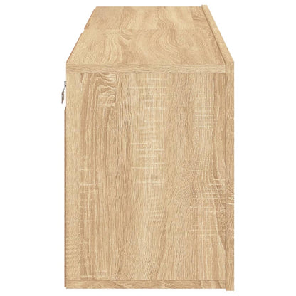 vidaXL 2 Piece Wall-mounted TV Cabinet Set Sonoma Oak 60x30x41 cm