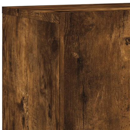 vidaXL TV Cabinet Wall-mounted Smoked Oak 60x30x41 cm