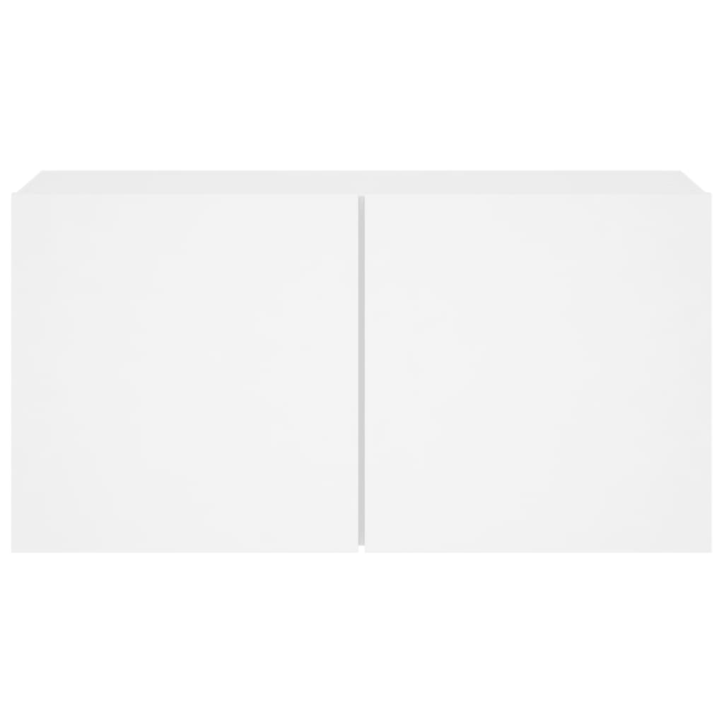 vidaXL TV Cabinet Wall-mounted White 80x30x41 cm