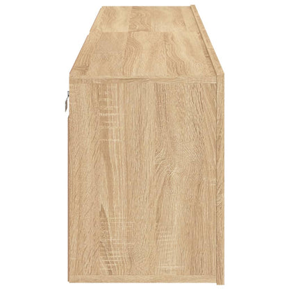 vidaXL TV Cabinets Wall-mounted 2 pcs Sonoma Oak 80x30x41 cm