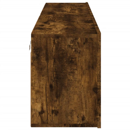 vidaXL TV Cabinets Wall-mounted 2 pcs Smoked Oak 80x30x41 cm
