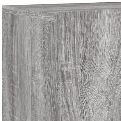 vidaXL TV Cabinet Wall-mounted Grey Sonoma 80x30x41 cm