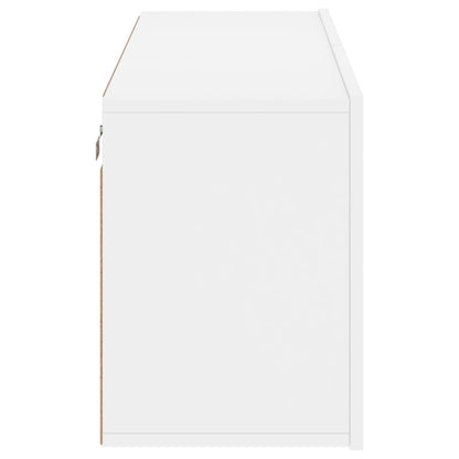 vidaXL TV Cabinet Wall-mounted White 100x30x41 cm