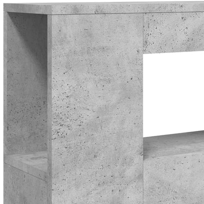 vidaXL LED Headboard Concrete Grey 100x18,5x103,5 cm Engineered Wood