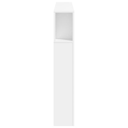 vidaXL LED Headboard White 140x18,5x103,5 cm Engineered Wood