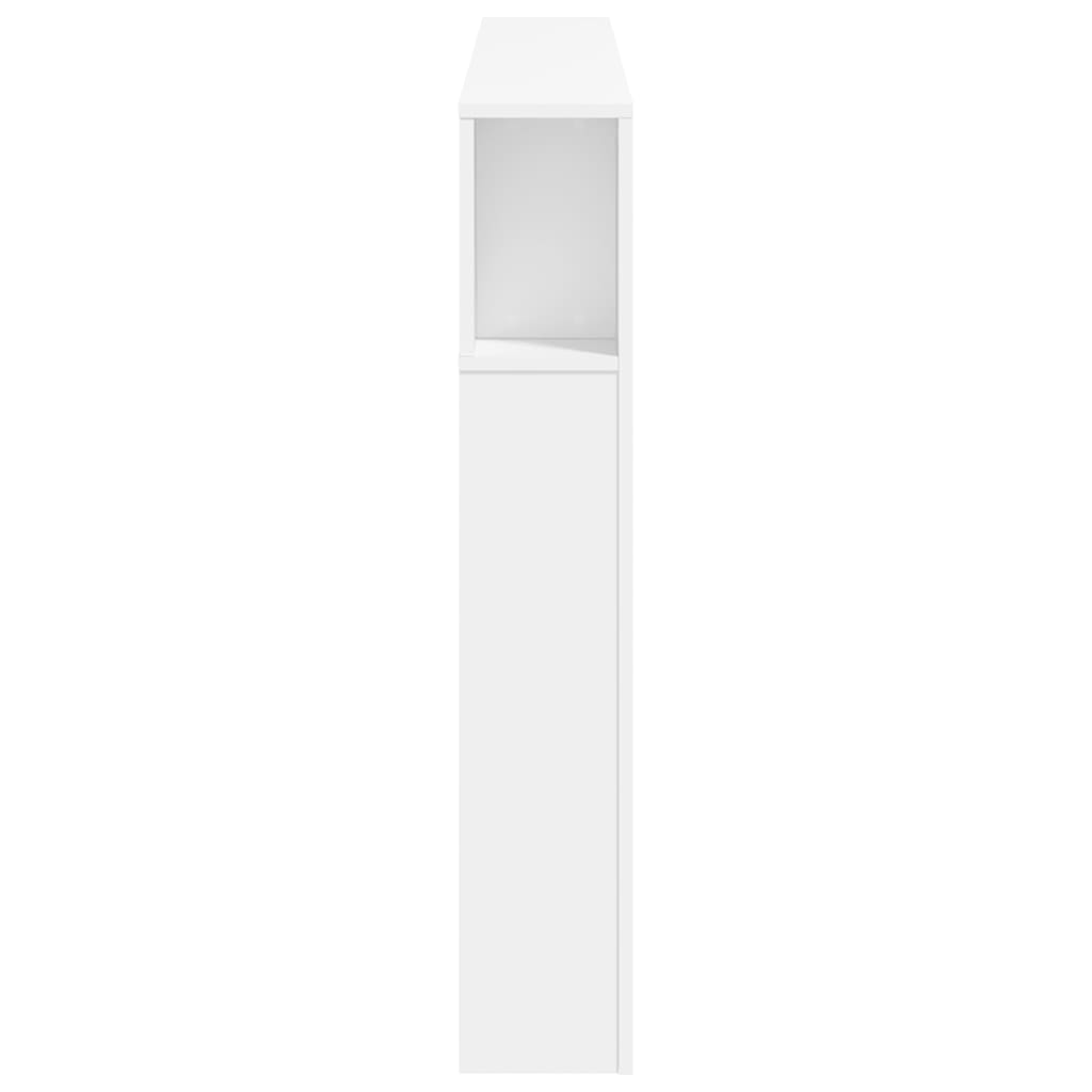 vidaXL LED Headboard White 160x18,5x103,5 cm Engineered Wood