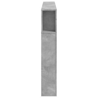 vidaXL LED Headboard Concrete Grey 160x18,5x103,5 cm Engineered Wood