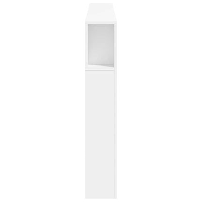 vidaXL LED Headboard White 180x18,5x103,5 cm Engineered Wood