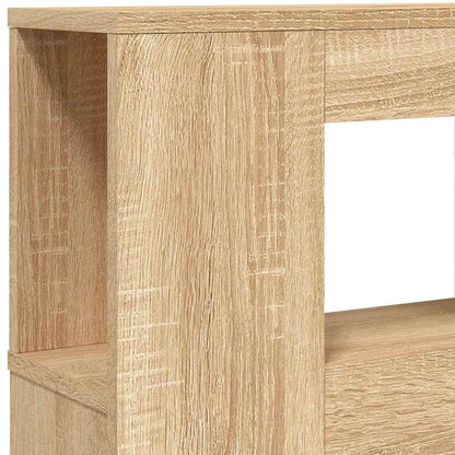 vidaXL LED Headboard Sonoma Oak 180x18,5x103,5 cm Engineered Wood