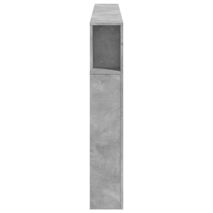 vidaXL LED Headboard Concrete Grey 180x18,5x103,5 cm Engineered Wood