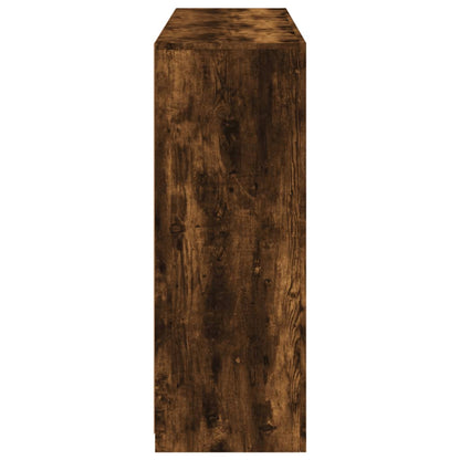 vidaXL Sideboards with LED Lights 3 pcs Smoked Oak Engineered Wood