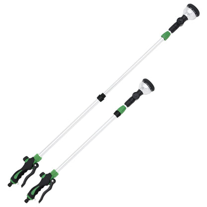 vidaXL Telescopic Spray Lance with 10 Patterns 75-110 cm