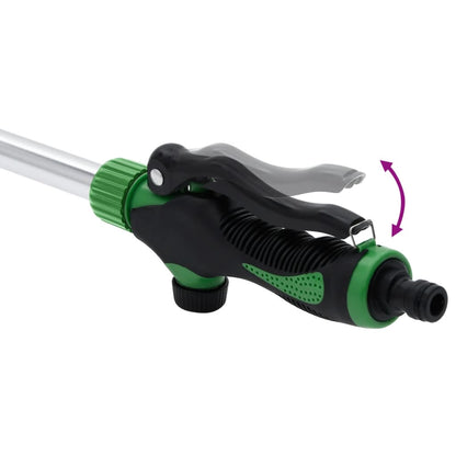 vidaXL Telescopic Spray Lance with 10 Patterns 75-110 cm