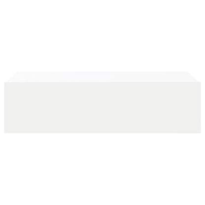 vidaXL TV Cabinet with LED Lights White 60x35x15.5 cm