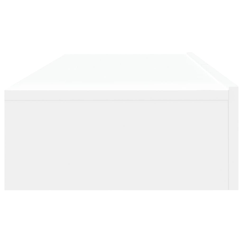 vidaXL 2 Piece TV Cabinet Set with LED Lights White 60x35x15,5 cm