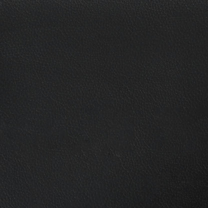 vidaXL Bed Frame "Dover" Black 183x213 cm Faux Leather