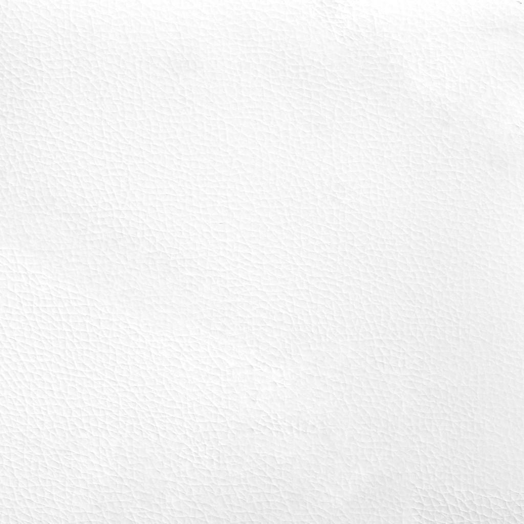 vidaXL Bed Frame "Dover" White 183x213 cm Faux Leather