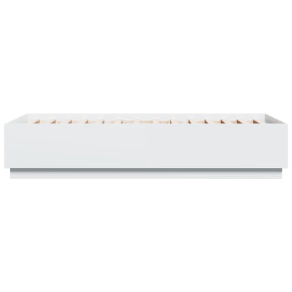 vidaXL Bed Frame without Mattress White 90x200 cm
