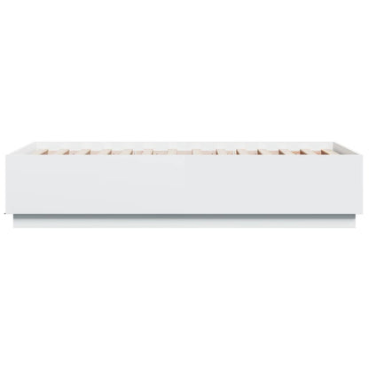 vidaXL Bed Frame without Mattress White 90x190 cm Single