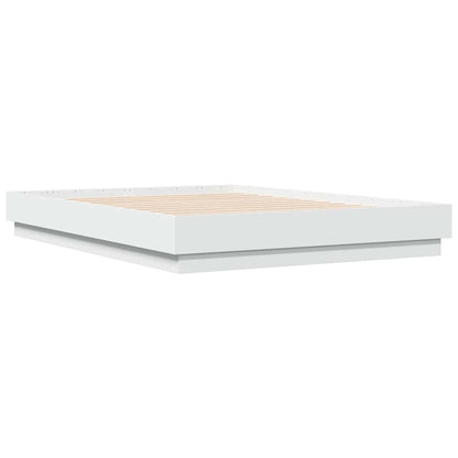 vidaXL Bed Frame | White | Engineered wood | Small Double | Durable | Bed Frame