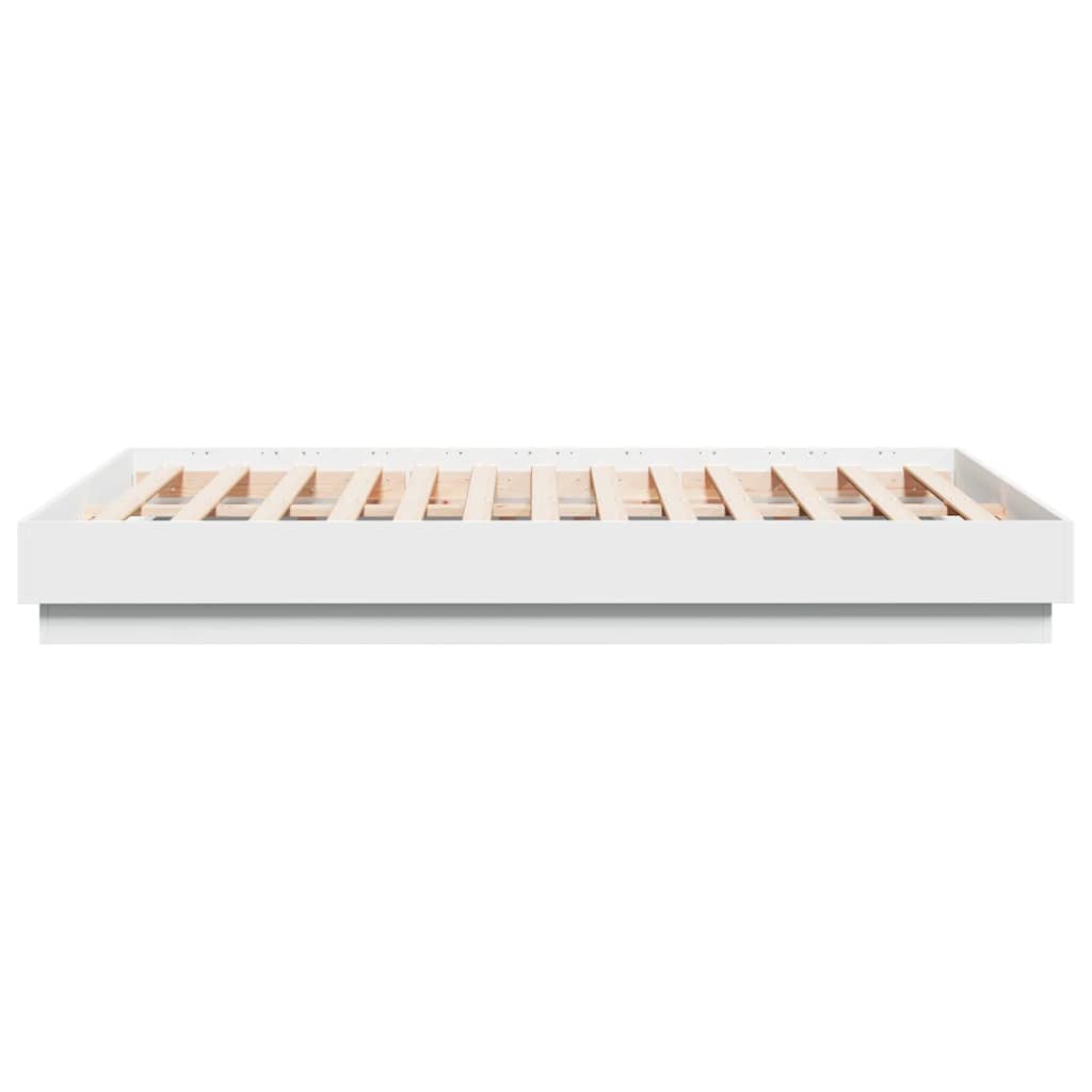 vidaXL Bed Frame | White | Engineered wood | Small Double | Durable | Bed Frame