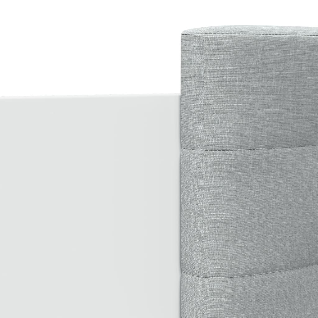 vidaXL Bed Frame | White | Engineered wood, Plywood | Double | Bed Frame
