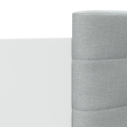 vidaXL Bed Frame | White | Engineered wood and plywood | Single | Bed Frame