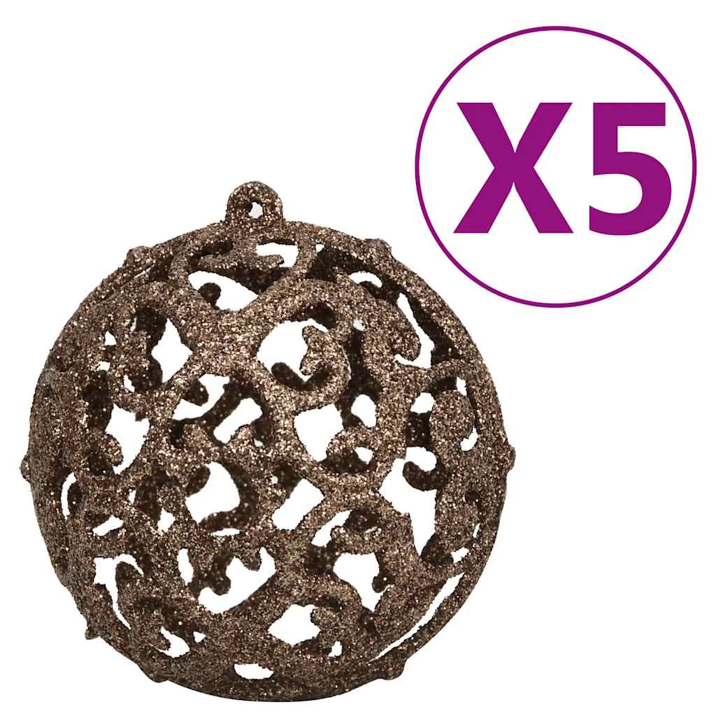 vidaXL Artificial Christmas Tree 150 LEDs&Ball Set&Flocked Snow 120 cm