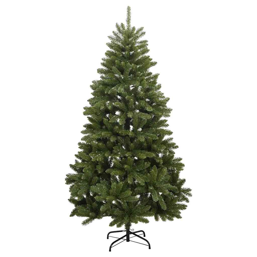 vidaXL Artificial Hinged Christmas Tree 300 LEDs & Ball Set 270 cm