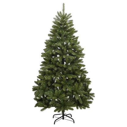 vidaXL Artificial Hinged Christmas Tree 300 LEDs & Ball Set 270 cm