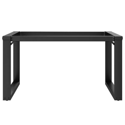 vidaXL Coffee Table Legs O-Frame 80x70x43 cm Steel