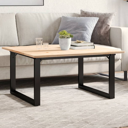 vidaXL Coffee Table Legs O-Frame 80x70x43 cm Steel