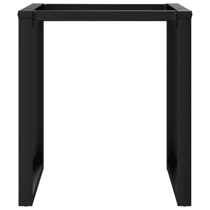 vidaXL Dining Table Legs O-Frame 70x70x73 cm Steel