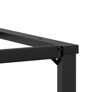 vidaXL Dining Table Legs O-Frame 70x70x73 cm Cast Iron