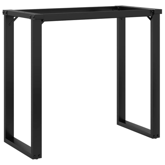 vidaXL Dining Table Legs O-Frame 80x40x73 cm Steel