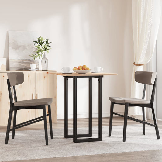 vidaXL Dining Table Legs O-Frame 80x40x73 cm Steel