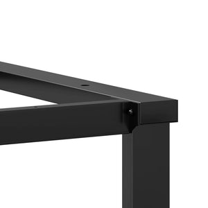vidaXL Dining Table Legs O-Frame 140x60x73 cm Cast Iron