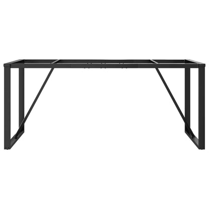 vidaXL Dining Table Legs O-Frame 160x80x73 cm Steel