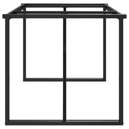 vidaXL Dining Table Legs O-Frame 160x80x73 cm Steel