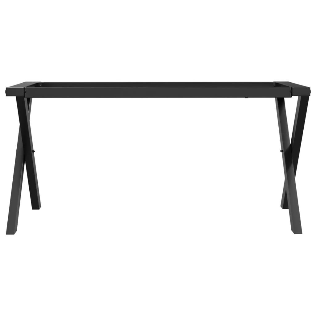 vidaXL Coffee Table Legs X-Frame 70x30x43 cm Steel