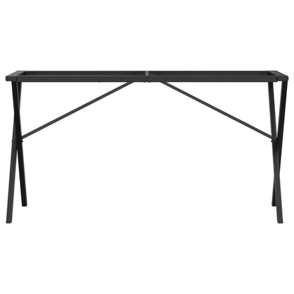 vidaXL Dining Table Legs X-Frame 120x60x73 cm Steel
